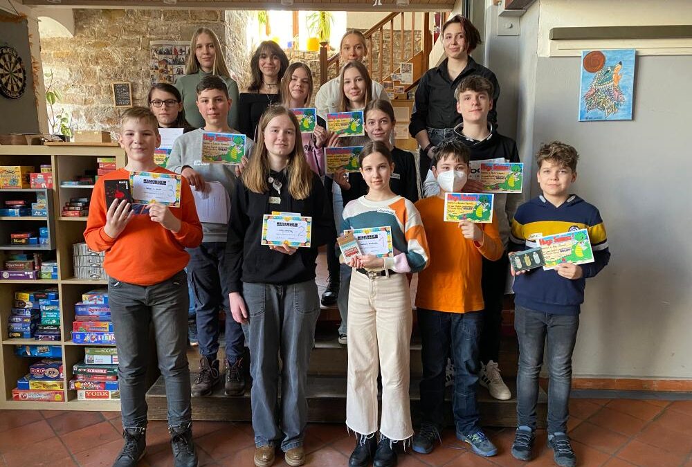 Die Olympiade der besten Englischschüler der 7. Klassen