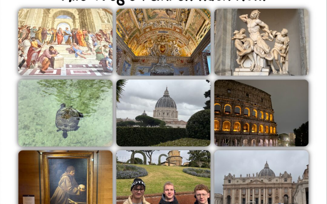 Alle Wege führen nach Rom.  Studienfahrt der Fachschaften Latein, Kunst, Religion 2026