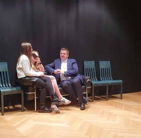 Sven Schulze, Ministerpräsident des Landes Sachsen-Anhalt und ehemaliger Stephaneer  – zu Gast beim Winterball
